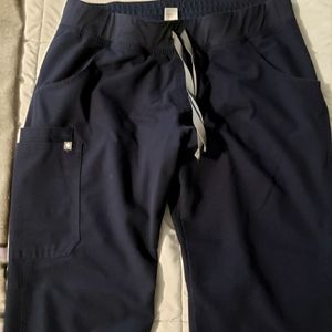 Figs Kade Navy Cargo Scrub pant